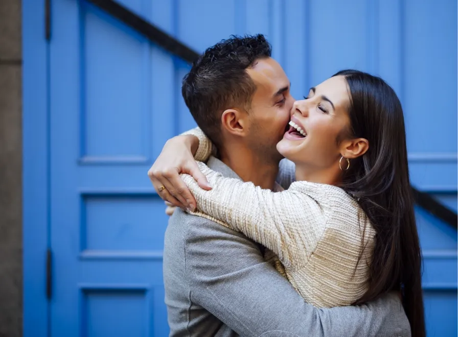 happy-caucasian-loving-couple-with-a-blue-door-in-2025-02-02-21-10-42-utc